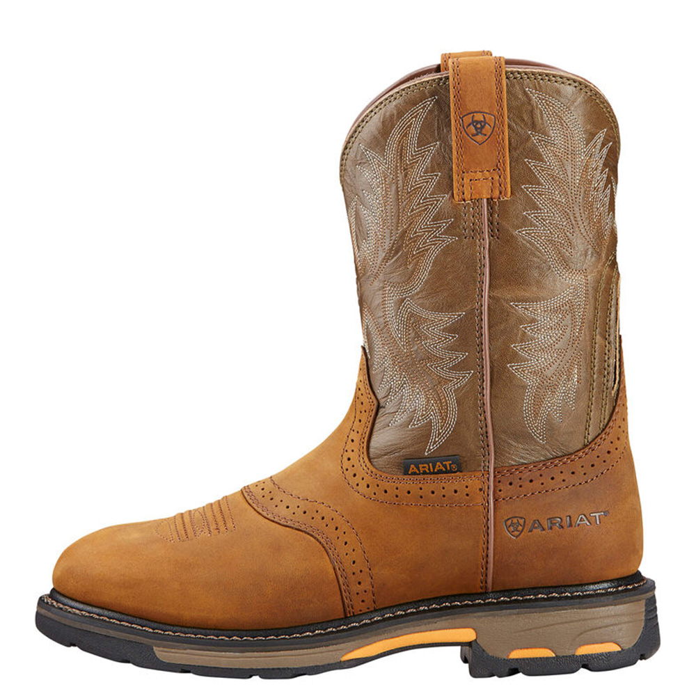 Ariat Men's Workhog Pull-On Work Boots from Columbia Safety